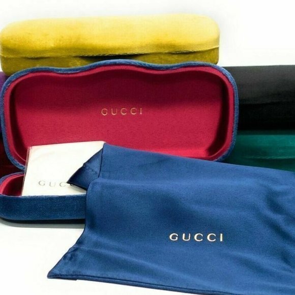 Gucci Clear Stripe Women's 55mm Eyeglasses - Picture 5 of 5